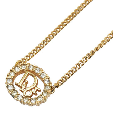 Dior Logo Round Necklace