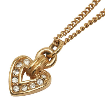 Dior Heart Rhinestone Necklace