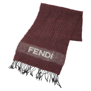 Fendi Logo Wool Scarf