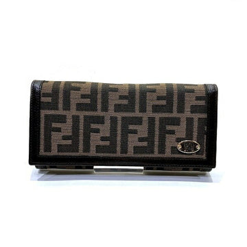 Fendi Zucca Canvas Long Wallet