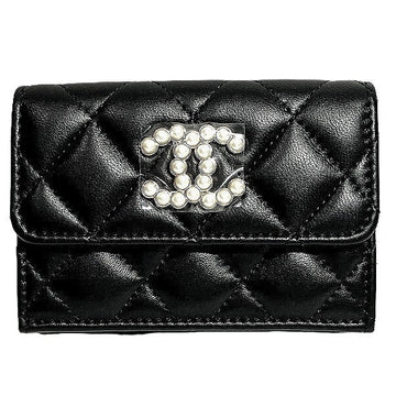 Chanel Small Flap Wallet Lambskin Wallet