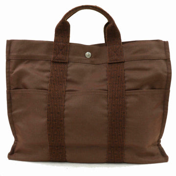 Inspired Hermes Tote Bag Other Brown Canvas (SHC1-14745)