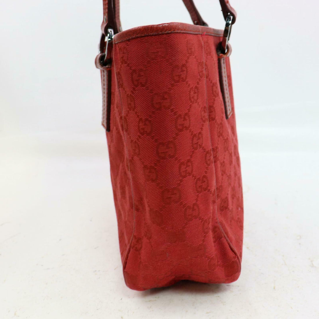 Inspired Gucci Tote Bag Red Canvas (SHC1-14284)