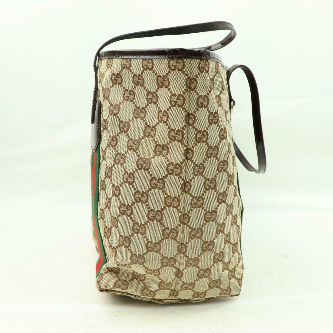 Inspired Gucci Tote Bag Brown Canvas (SHC1-14280)