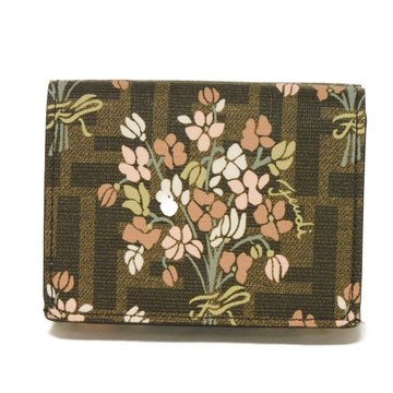 Fendi Flower Micro Wallet Trifold Wallet