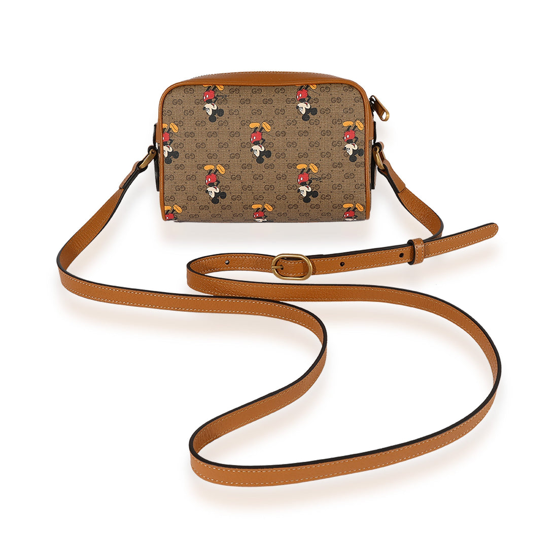 Gucci x Disney   GG Supreme Mickey Mo  Shoulder Bag