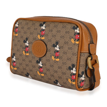 Gucci x Disney   GG Supreme Mickey Mo  Shoulder Bag