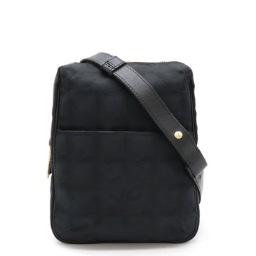 Chanel Nylon Jacquard New Travel Line Shoulder Bag A20513