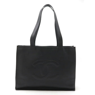 Chanel Coco Mark Caviar Leather 2way Tote Bag