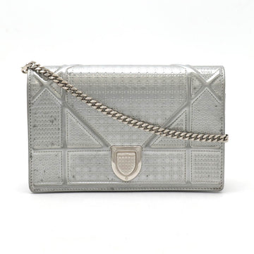 Christian Dior Diorama Patent Leather 2way Clutch Bag