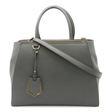 Fendi 2JOURS Leather 2way Bag