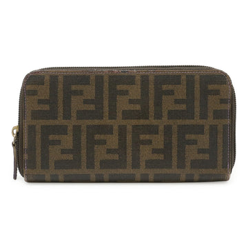 Fendi Zucca PVC Canvas Long Wallet