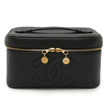Chanel Coco Mark Caviar Skin Vanity Bag