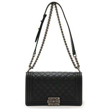 Chanel Boy Chanel Calfskin Shoulder Bag