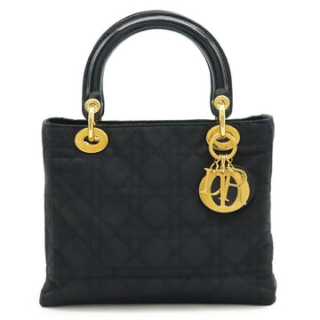Christian Dior Lady Dior Nylon Handbag