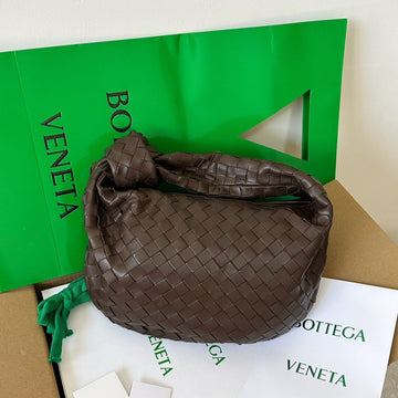 BV TEEN JODIE 36CM CHOCOLATE SUEDE LEATHER House Of Sarah Bags