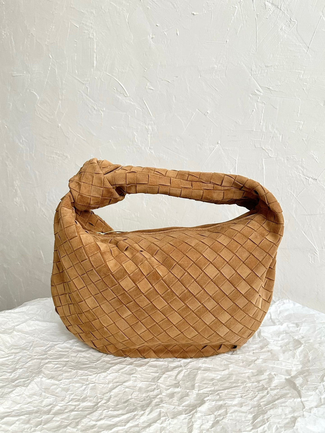 BV TEEN JODIE 36CM BROWN SUEDE LEATHER House Of Sarah Bags
