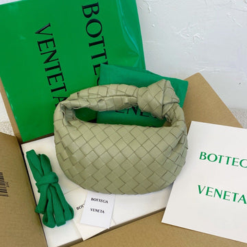 BV MINI JODIE 28CM GREEN LAMBSKIN LEATHER House Of Sarah Bags