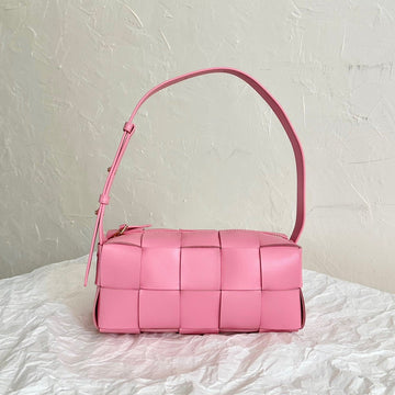 BV SMALL BRICK 24CM PINK LAMBSKIN House Of Sarah