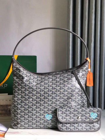 HOBO BOHEME 42CM GREY CANVAS House Of Sarah
