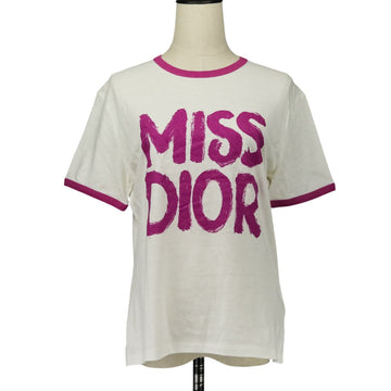 Christian Dior MISS DIOR GRAFFITI Cotton Linen T-shirt