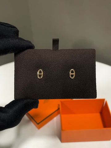 Hermes Farandole Earrings 18K Rose Gold