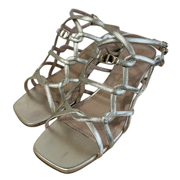 Christian Dior CD Logo Leather Sandals