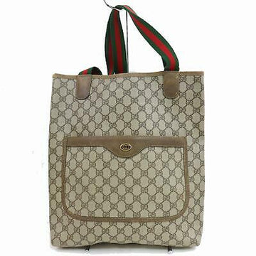Inspired Gucci Tote Bag Brown PVC