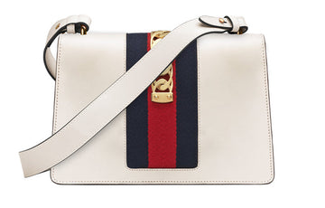 (WMNS) GUCCI Sylvie Series Satchel Small White 421882-CVLEG-8605