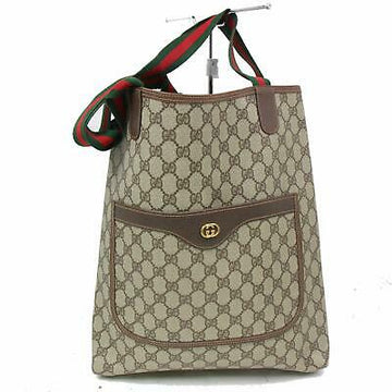 Inspired Gucci Tote Bag Brown PVC