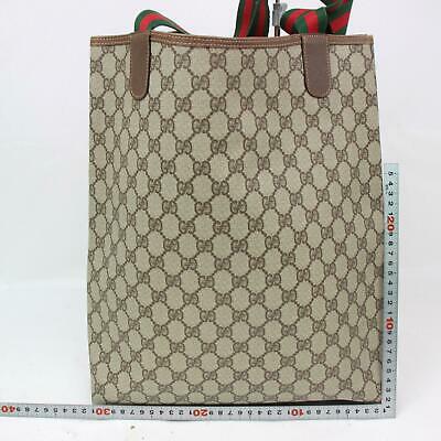 Inspired Gucci Tote Bag Brown PVC