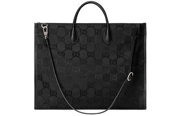 GUCCI Off The Grid OTG Environmental Friendly Series Logo Large Capacity Black 630353-H9HAN-1000