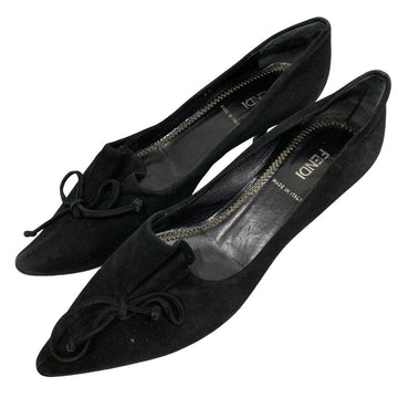 Fendi Suede Pointed Toe Pumps