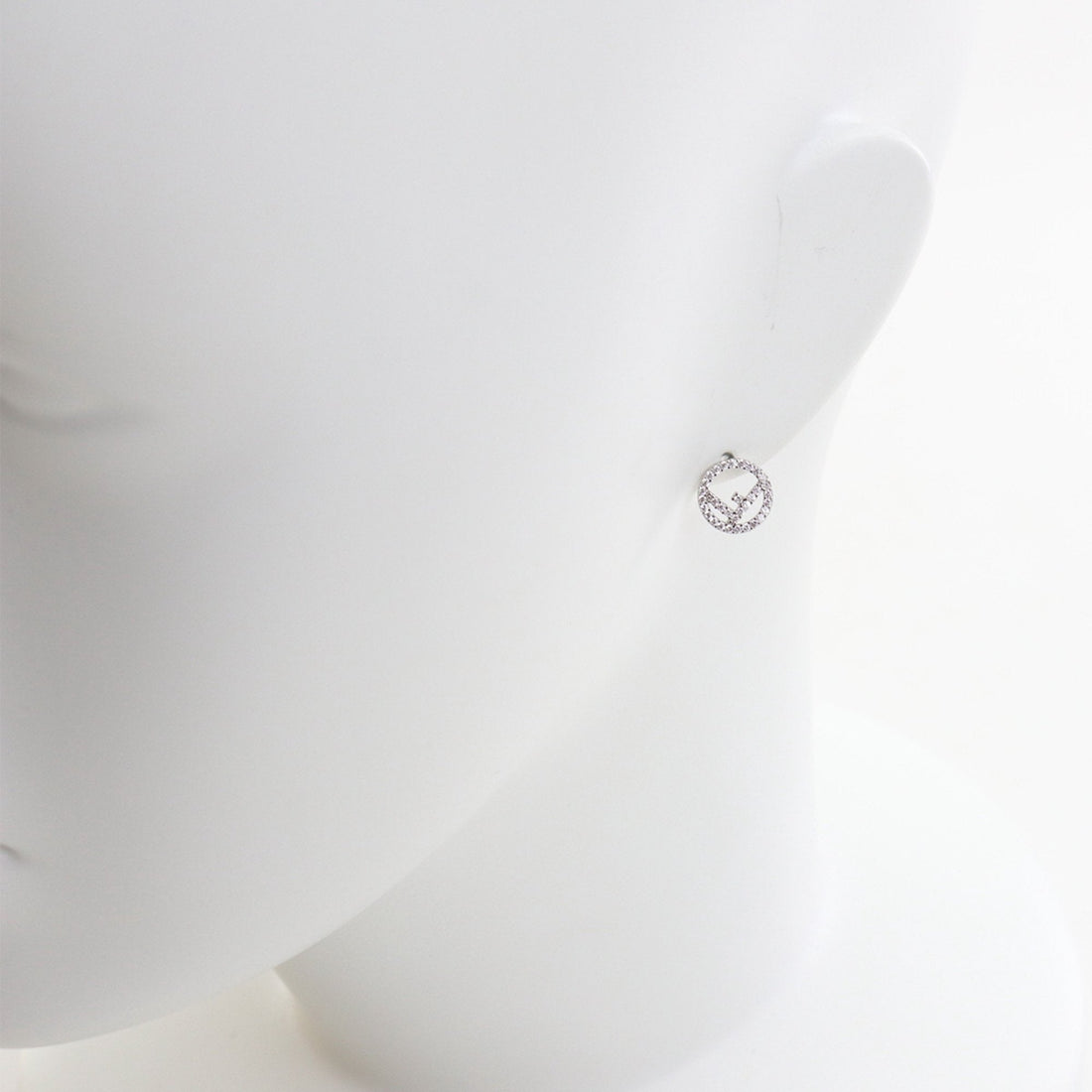 FENDI 8AG738 earrings clear ladies
