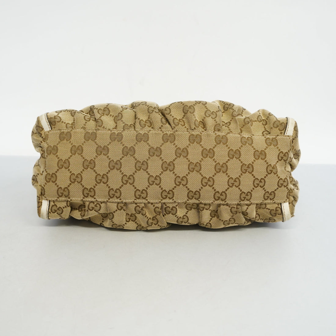 GUCCI  GG Canvas Handbag 190525 Women's Handbag Beige,White