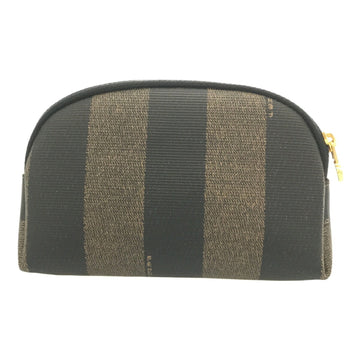 FENDI Pouch Pecan Pattern Brown Series   Purse Accessories Clothing Ladies