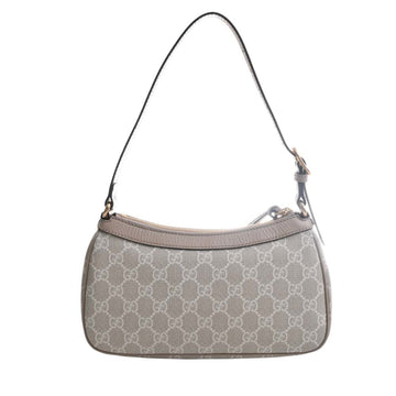 GUCCI Ophidia GG Supreme Leather Small Handbag 735145 Beige/White Women's