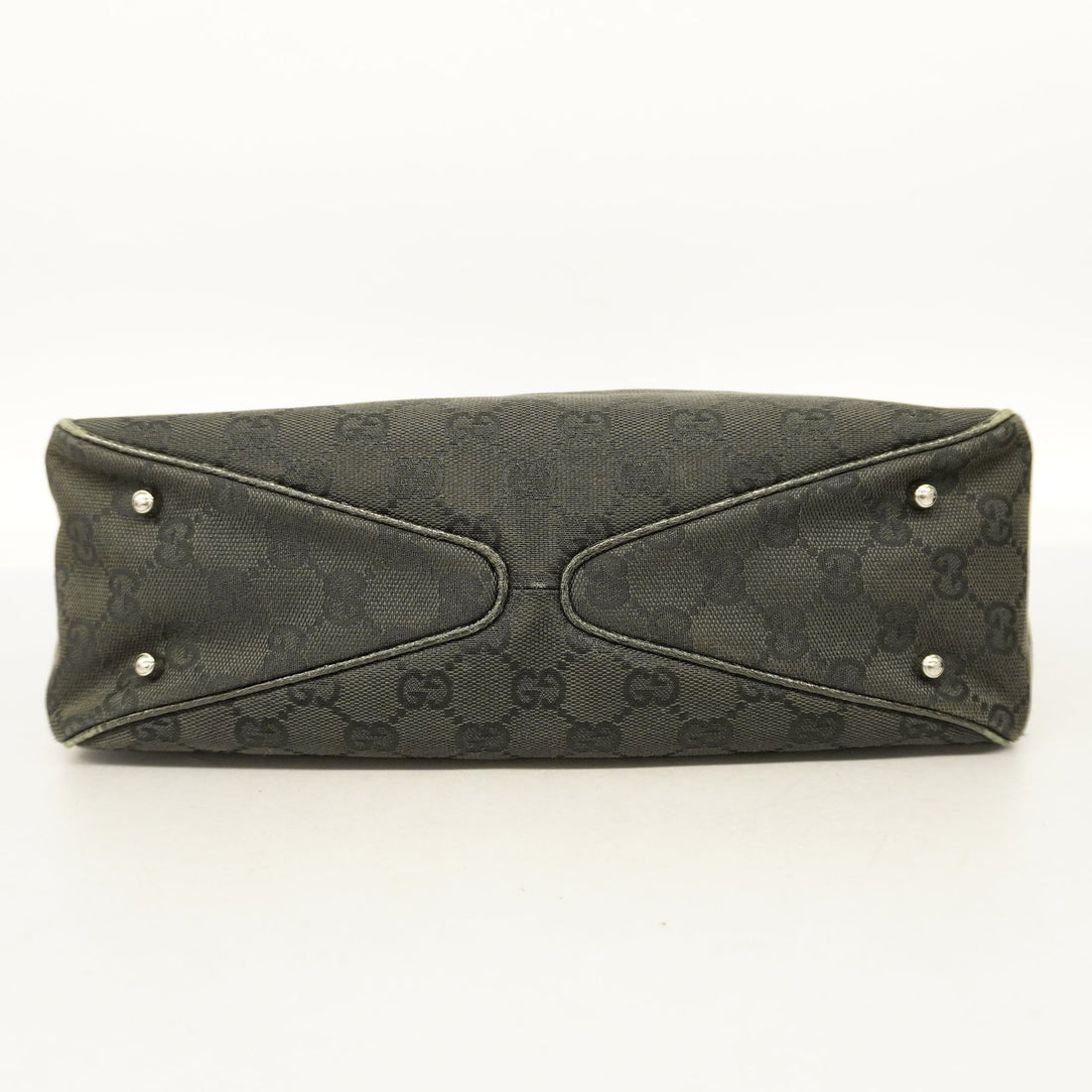 GUCCI  GG Canvas Tote Bag 113019 Women's Tote Bag Black