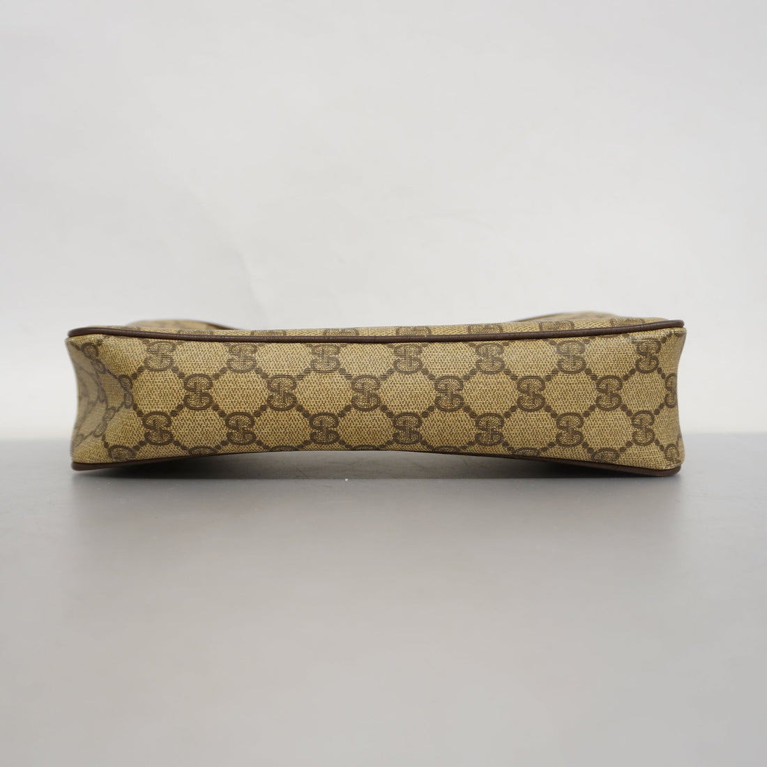 GUCCI  Clutch Bag 89.01.044 Women's GG Supreme Clutch Bag Beige,Brown