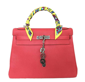 Hermès Kelly 32 Rouge Pivoine Bag PHW