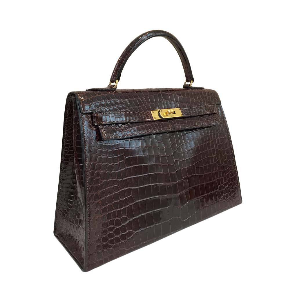 Hermès   Kelly Crocodile Bag 32cm