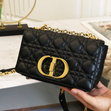 CARO MINI BAG 20 IN BLACK CALFSKIN House Of Sarah