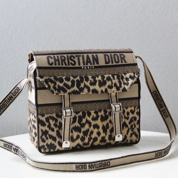 CAMP DOUBLE BUCKLE BAG 28 IN MIZZA BEIGE CANVAS House Of Sarah