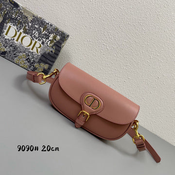 MINI BOHouse Of SarahY EAST-WEST 20 BAG IN ROSE PINK CALFSKIN