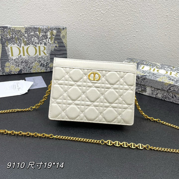 CARO POUCH 19 BAG IN WHITE CALFSKIN House Of Sarah Bags