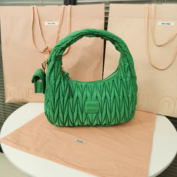 WANDER 28 BAG IN GREEN ECO - FRIENDLY NYLON House Of Sarah Bags