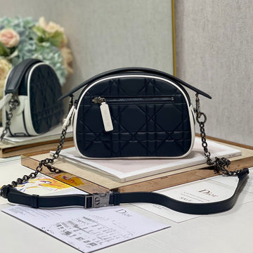 VIBE HOBO 22 BAG IN BLACK CALFSKIN House Of Sarah