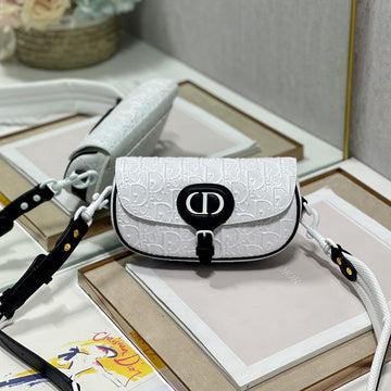 BOHouse Of SarahY EAST-WEST 21 BAG IN WHITE LAMBSKIN By House Of Sarah