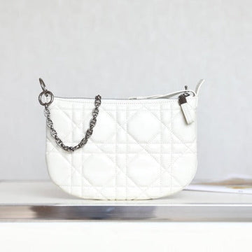 MINI CARO BAG 25 IN WHITE LAMBSKIN House Of Sarah