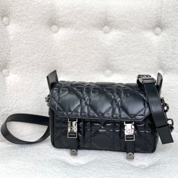 SMALL DIORCAMP BAG 23 IN BLACK CALFSKIN House Of Sarah Bags